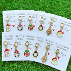 6/12pcs Christmas Keychain Set, Thank You Theme Pocket Hug Gift Pack. Unique Thank You Gift, Commemorative Gift, Friendship Gift, Cute Gift Pendant for Coin Purse, Backpack and Car Key Accessories, Cute Fruit Grape Keychain, House Of Avana [[SKU:HOA-MSC-031]]