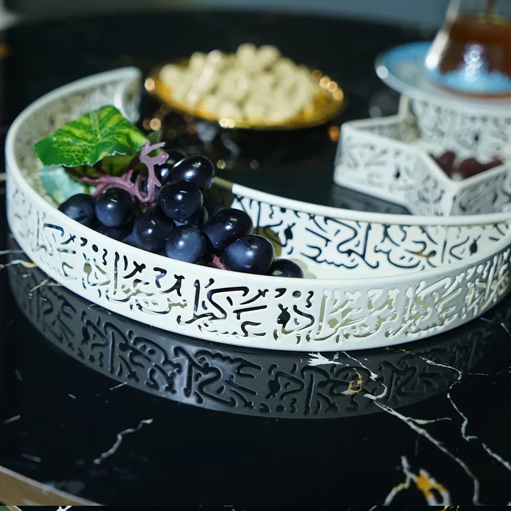 Metal Fruit Tray - Star Moon Iron Design