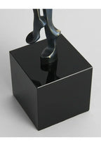 Metal Statue - Nordic Silver Acrobatic Figure, in-use display - House Of Avana