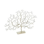 Metal Tree Decorative Sculpture Home Decor Statue Accent Figurine 32 x 4 x 24 Sier House Of Avana