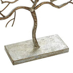 Metal Tree Decorative Sculpture Home Decor Statue Accent Figurine 32 x 4 x 24 Sier House Of Avana