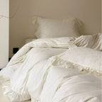 Milena Ribbon Bow Ruffle Bedding Set Ever Lasting