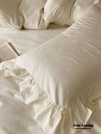 Milena Ribbon Bow Ruffle Bedding Set Ever Lasting