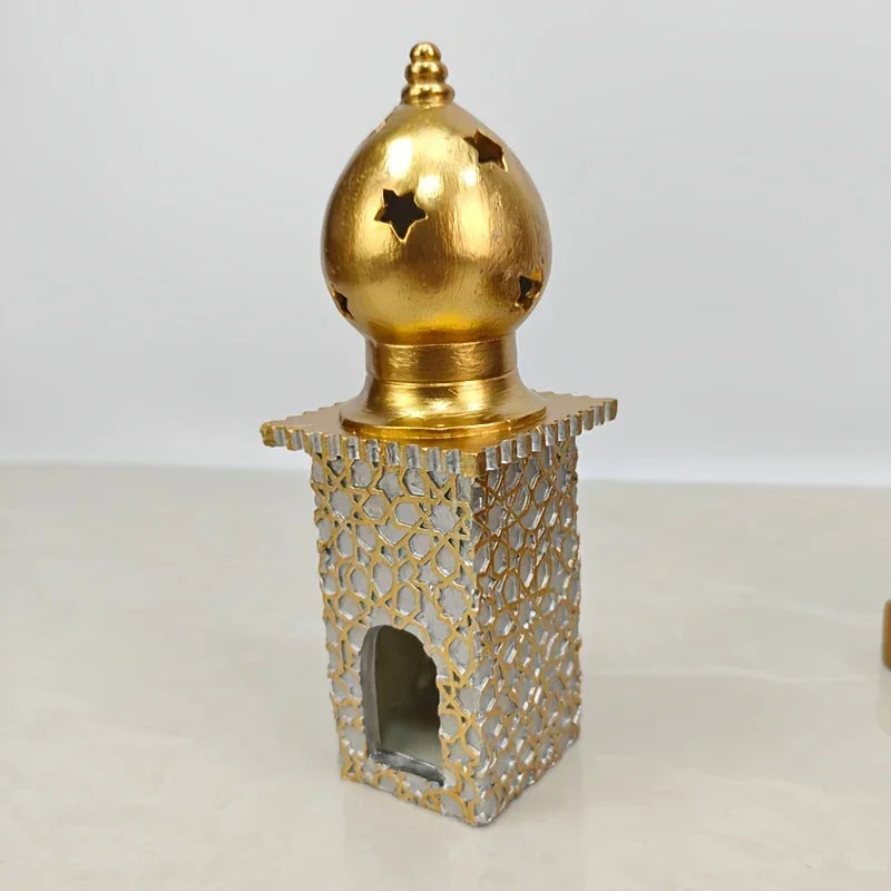 Minaret Statue - Ramadan Ceramic White