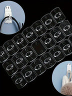 20pcs Mini Self-Adhesive Hooks - Strong, Traceless & Easy Install for Indoor/Outdoor Decor | Perfect for Christmas, Halloween & New Year Displays House Of Avana
