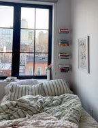 Minimal Stripe Bedding Set / Green