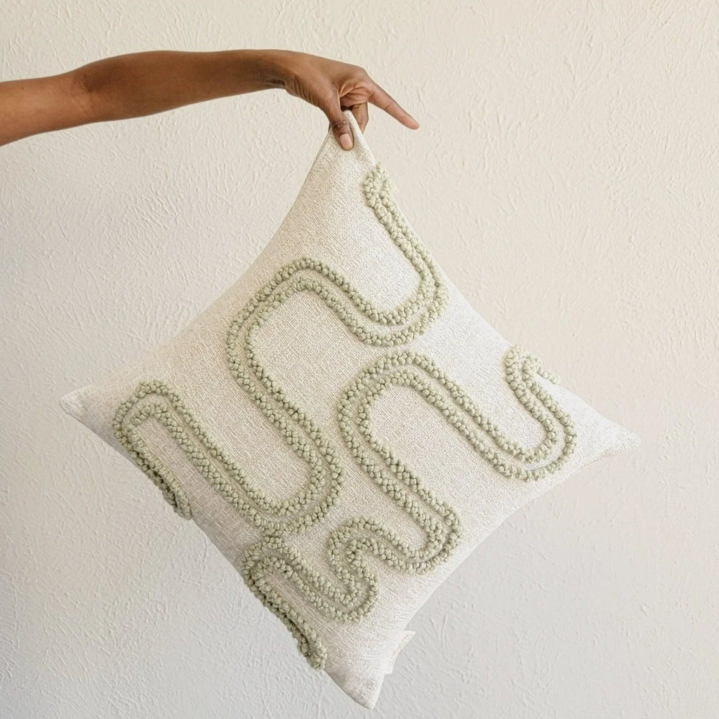 Mirage Throw Pillow Kanju Interiors