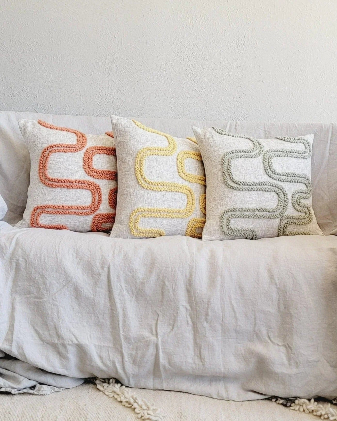 Mirage Throw Pillow Kanju Interiors