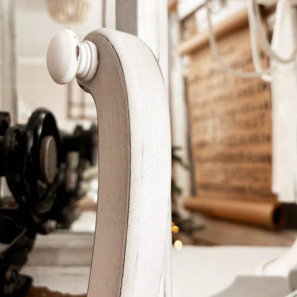 Distressed White Adjustable Wood Vanity Mirror Decor Steals