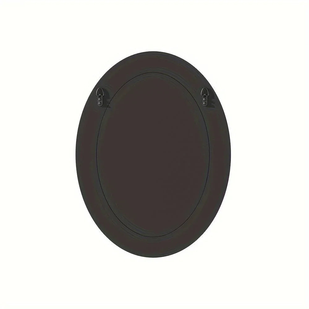 Baroque Oval Antique Wall Mirror - House Of Avana