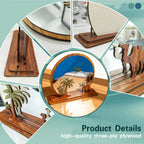 Mirror - Decorative Wooden Camel Design