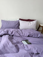 Mixed Color Berry Crush Washed Cotton Bedding Set Ever Lasting