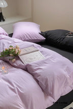 Mixed Color Maximalist Bedding Set / Green + Pink Ever Lasting