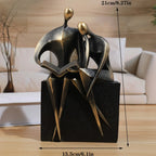 Modern Abstract Reading Sculptures - Elegant Home Decor Art Pieces House Of Avana
