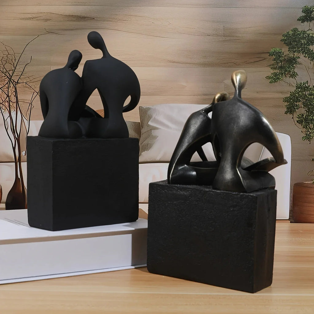 Modern Abstract Reading Sculptures - Elegant Home Decor Art Pieces House Of Avana