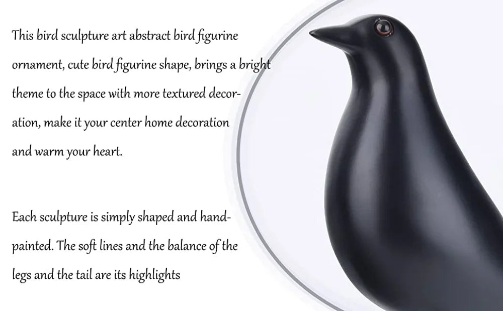 Modern Bird Figurine for Office & Home Decor - House Of Avana