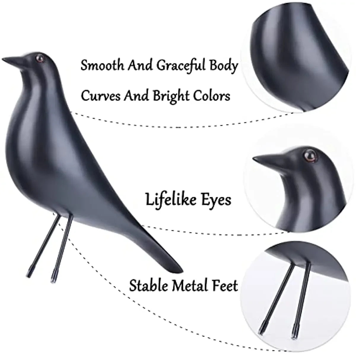 Modern Bird Figurine for Office & Home Decor - House Of Avana