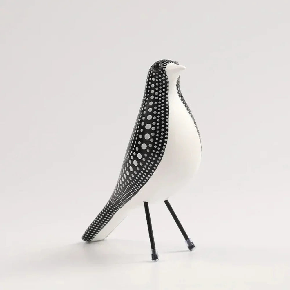 Modern Bird Figurine Sculpture Statue Animal Statue Bookshelf Table Entryway Fireplace Home Office Decor - House Of Avana