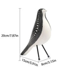 Modern Bird Figurine Sculpture Statue Animal Statue Bookshelf Table Entryway Fireplace Home Office Decor - House Of Avana