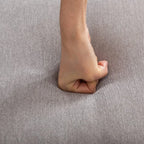 Modern Chenille Entryway Bench with Arms - Upholstered Ottoman Bench with Metal Legs, 3.2+ Cubic Feet Storage, 27" Height, Vintage Style Hardwood Frame & Soft Cushioned Seat for Bedroom, Living Room, Entryway - Elegant Footst House Of Avana