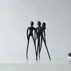 Modern Figurine - Luxury Miniature Sculpture, angled view - House Of Avana