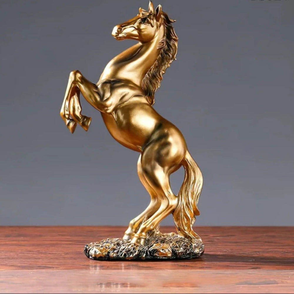 Modern Flying Horse Statue - House Of Avana