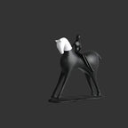 Bronze horse and rider statue, intricate metalwork design - House of Avana