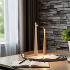 Modern LED Table Lamp with Touch Control - Rechargeable Battery-Powered Desk Light, Matte Black Finish & Adjustable Brightness for Home Office, Living Room, Bedroom Decor, Desk Lamp Rechargeable, Bedroom Lighting, Sleek Desig House Of Avana