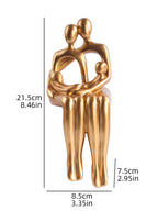 Modern Minimalist style Abstract Family Statue - House of Avana