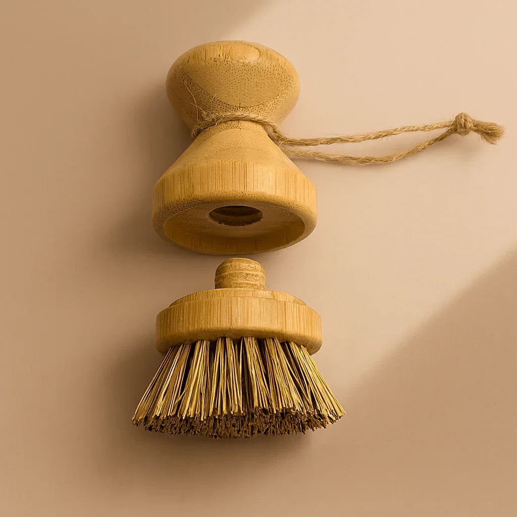 Modular Palm Pot Scrub Brush Zero Waste Outlet