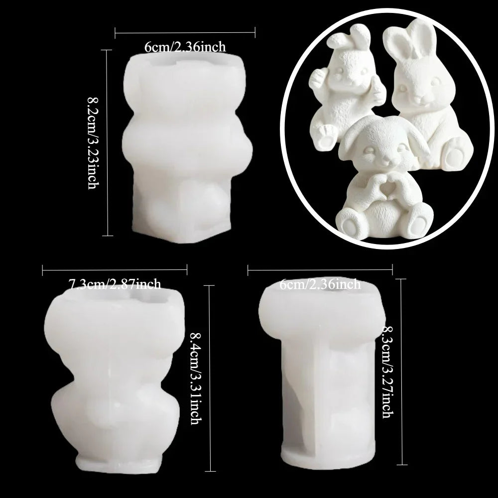 Mold Set - Reusable Silicone 3pcs