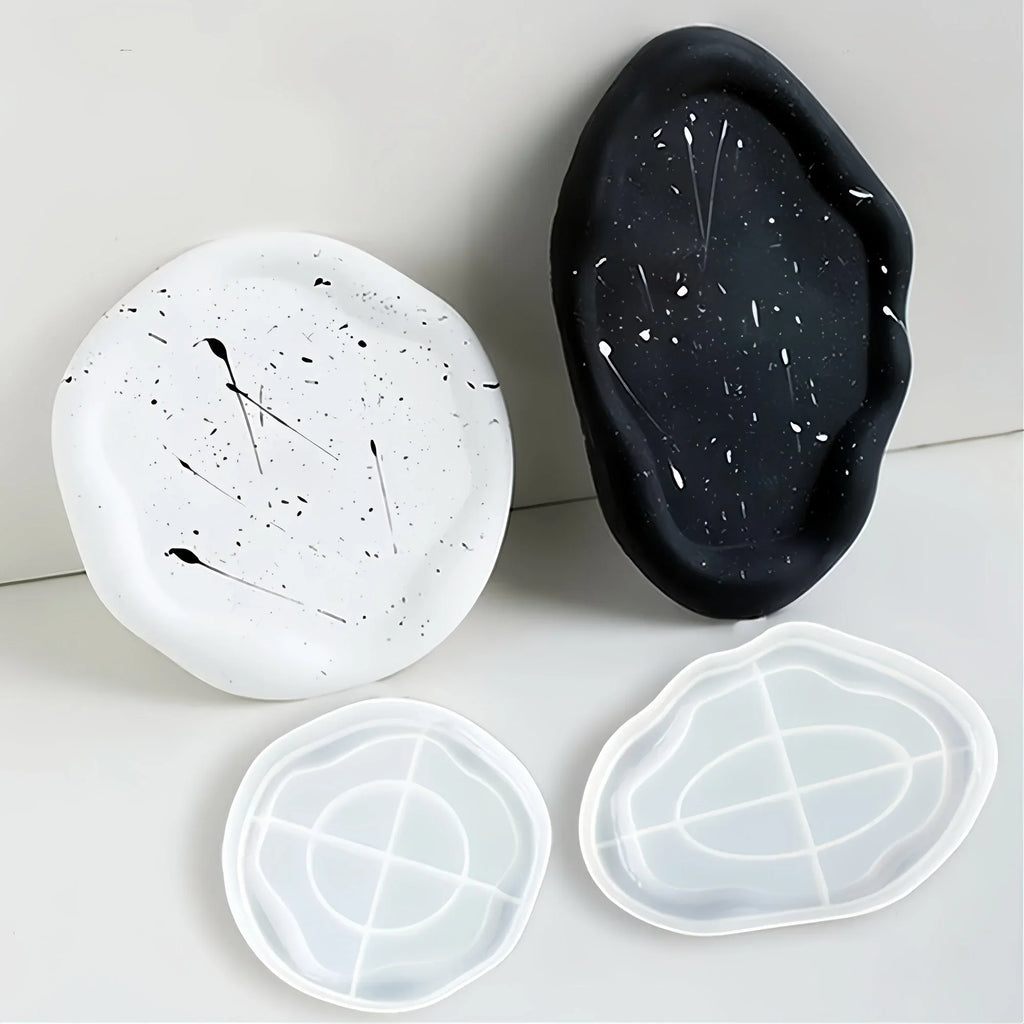 Mold - Silicone Cloud Diy Small, back view - House Of Avana