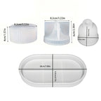 Molds - Silicone Oval Set