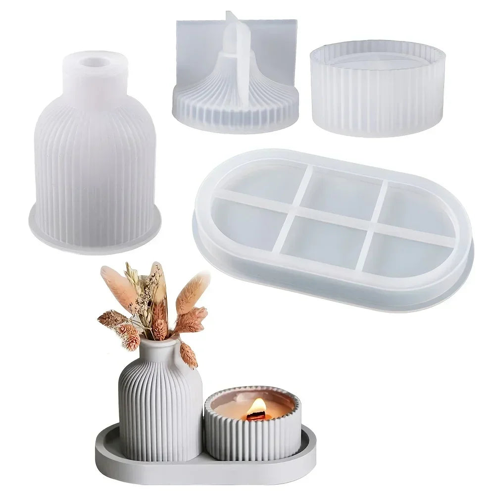 Molds - Silicone Oval Set