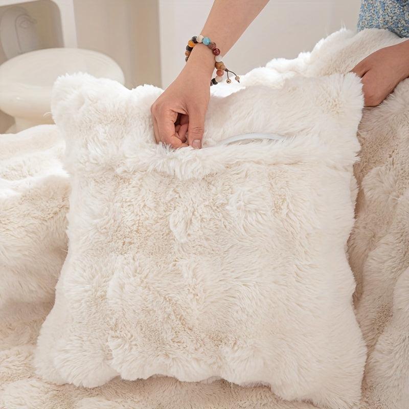 Molly Mutt Couch Cover - Soft, Cozy, and Non-Slip Plush Sofa Protector topspet