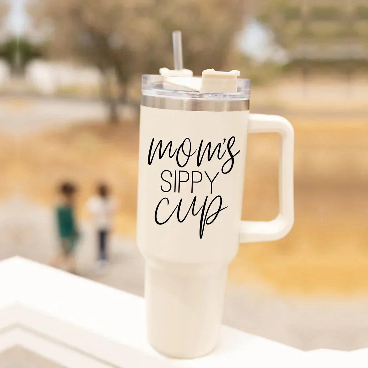 Mom's Sippy Cup 40oz Gia Roma