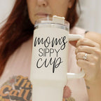 Mom's Sippy Cup 40oz Gia Roma
