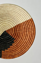 Mongu Tri-Color Hand-Woven Decorative Bowl Kanju Interiors