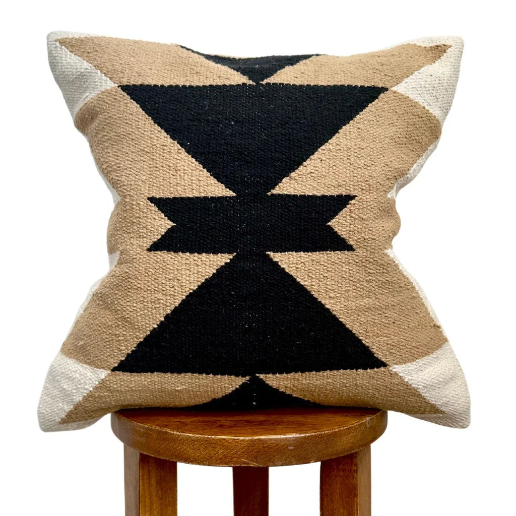 Montana Pillow Cover – Neutral Modern Textured Accent Pillow