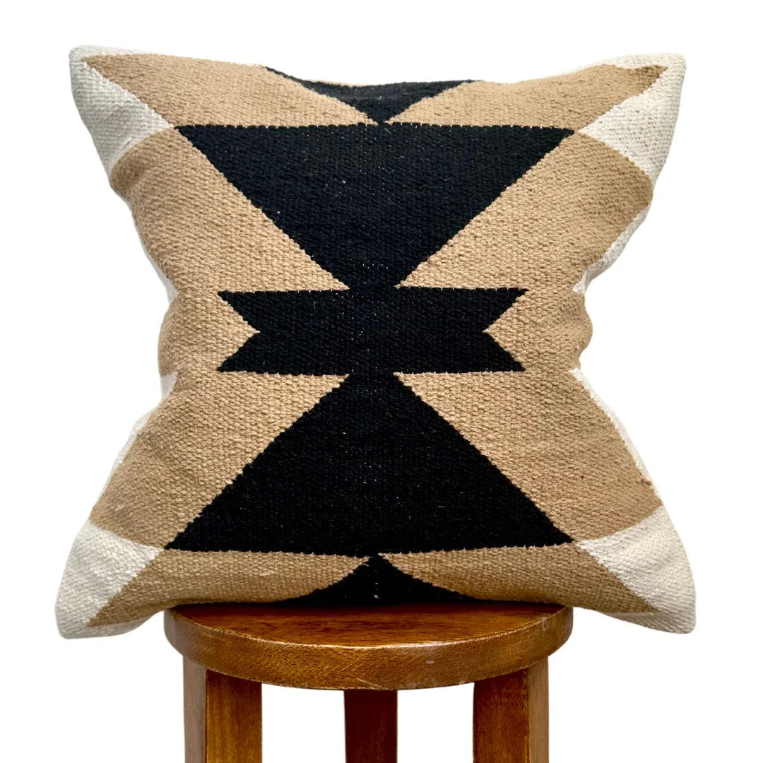 Montana Pillow Cover – Neutral Modern Textured Accent Pillow