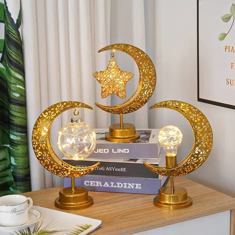 Moon Lights - LED Islamic Hanging Star