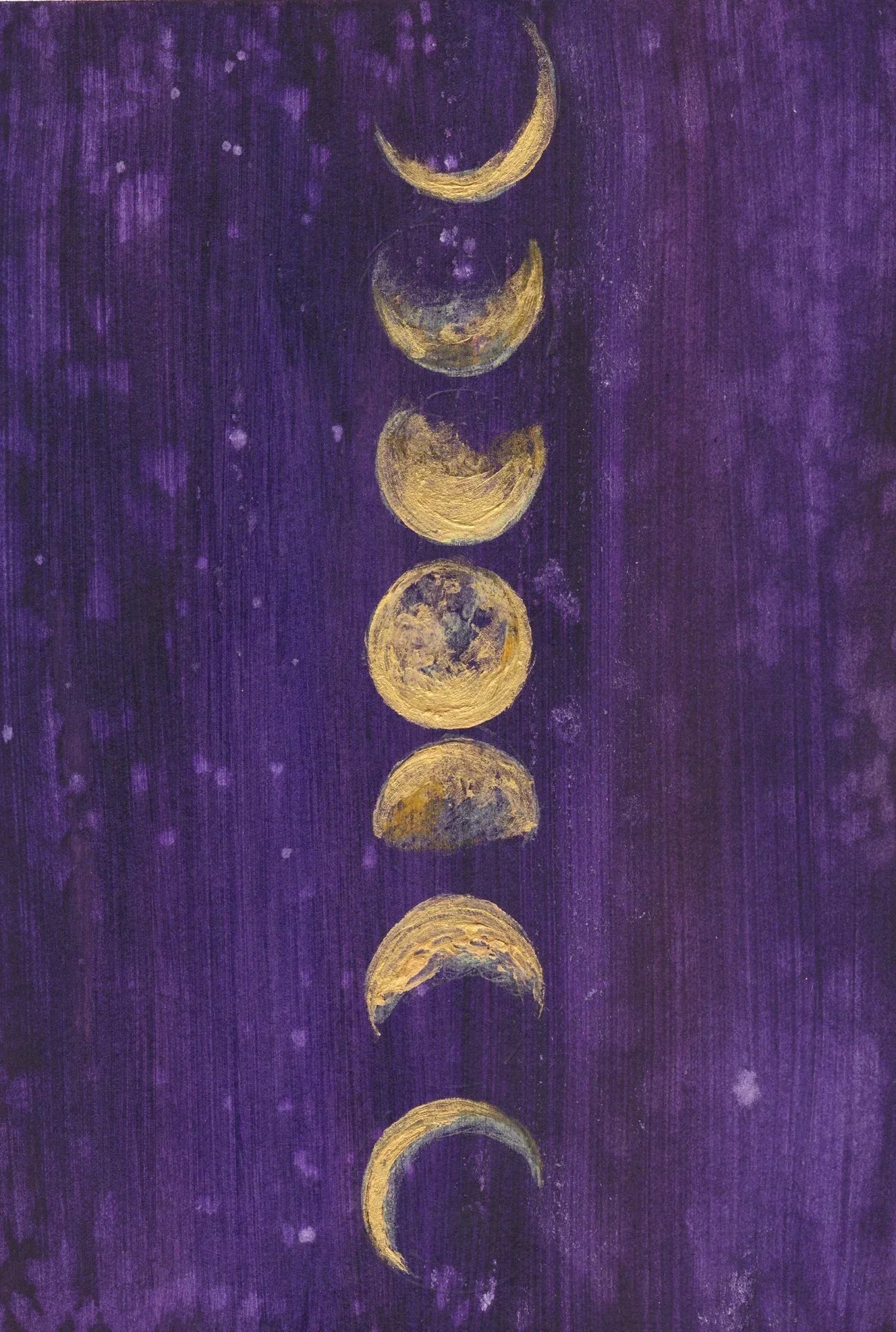 Moon Phases – Premium Art Print