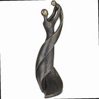 13.75" Bronze Mother & Child Sculpture - House of Avana
