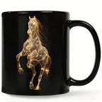 Mug - Dishwasher Safe Ceramic Golden