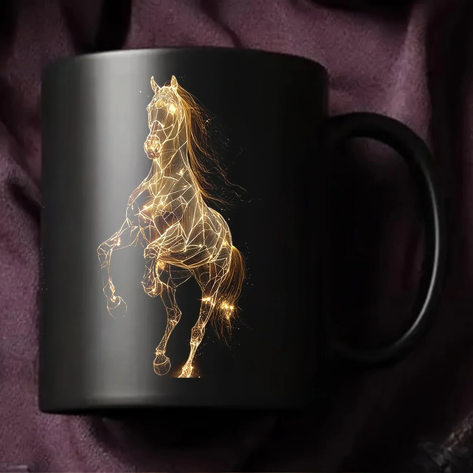 Mug - Dishwasher Safe Ceramic Golden