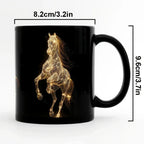 Mug - Dishwasher Safe Ceramic Golden