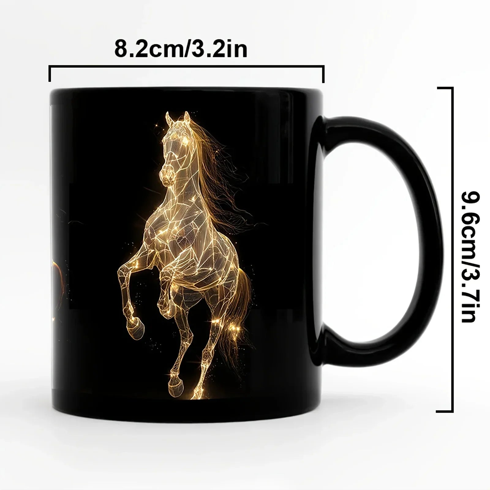 Mug - Dishwasher Safe Ceramic Golden