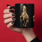 Mug - Dishwasher Safe Ceramic Golden