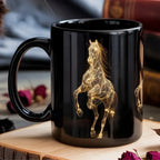 Mug - Dishwasher Safe Ceramic Golden
