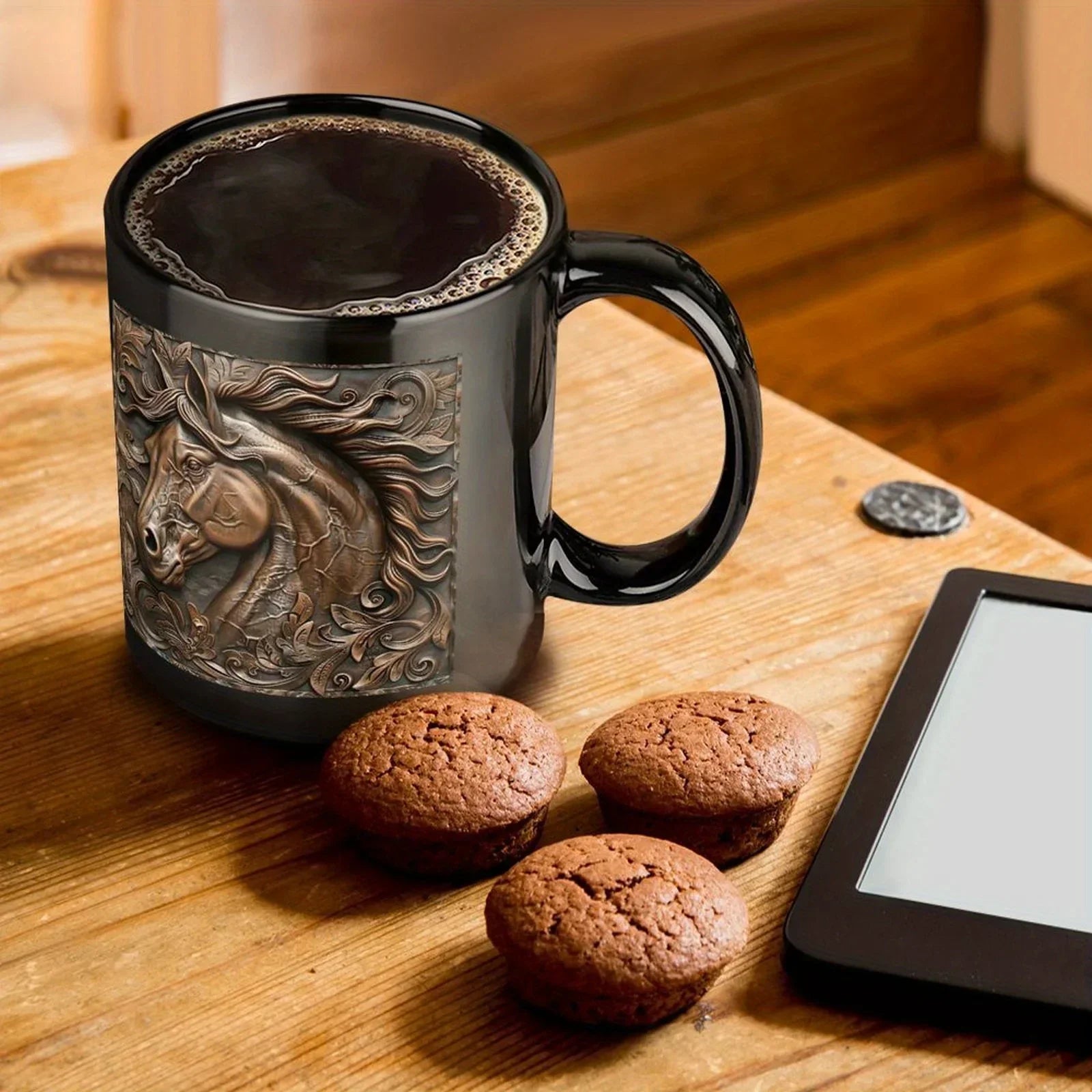 Mug - Horse Design Ceramic 11oz